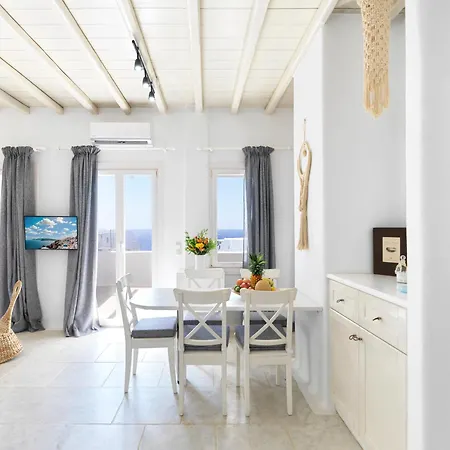 New!! The Mykonian Sunset - 10min From Town * Agios Ioannis Diakoftis