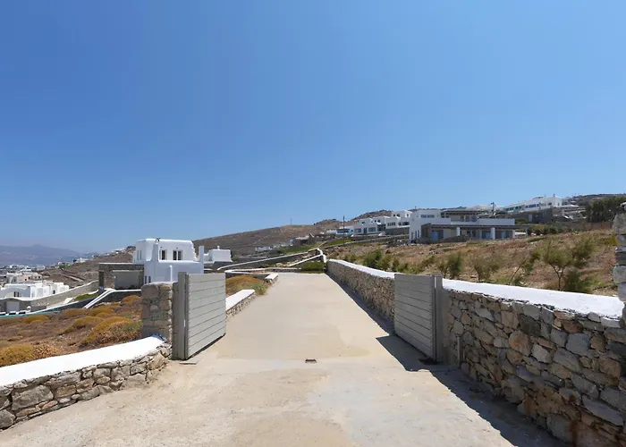 New!! The Mykonian Sunset - 10min From Town Agios Ioannis Diakoftis