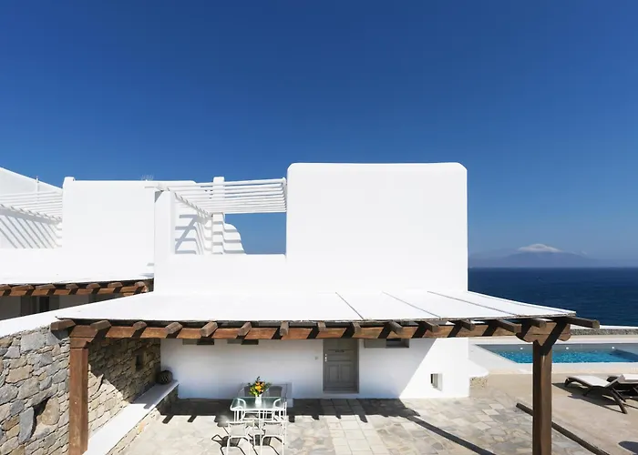 New!! The Mykonian Sunset - 10min From Town Agios Ioannis Diakoftis