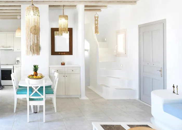 New!! The Mykonian Sunset - 10min From Town Villa