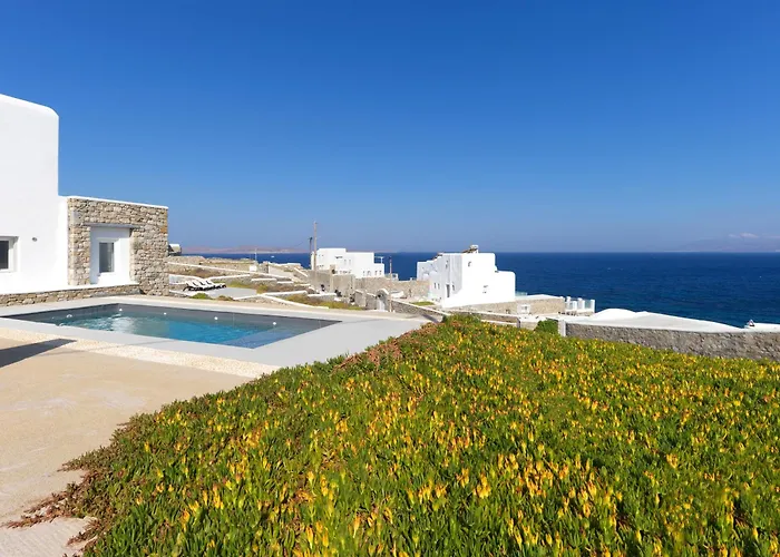 New!! The Mykonian Sunset - 10min From Town