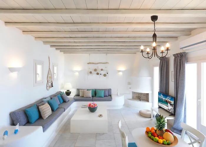 New!! The Mykonian Sunset - 10min From Town *