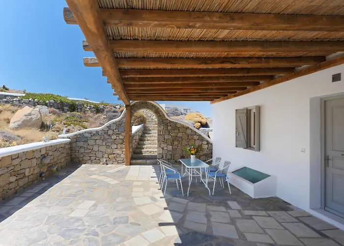 New!! The Mykonian Sunset - 10min From Town Villa