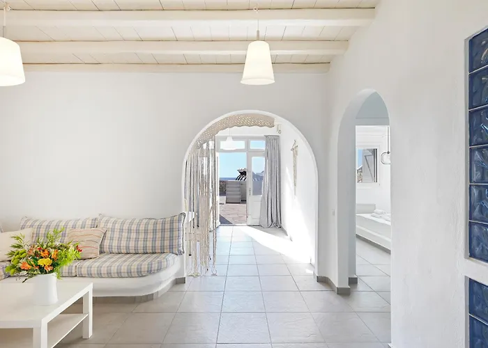 New!! The Mykonian Sunset - 10min From Town *