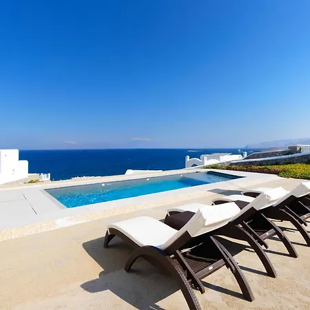 Villa The Mykonian Sunset - 10min From Town Agios Ioannis Diakoftis