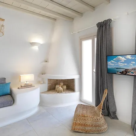 New!! The Mykonian Sunset - 10min From Town Villa Agios Ioannis Diakoftis