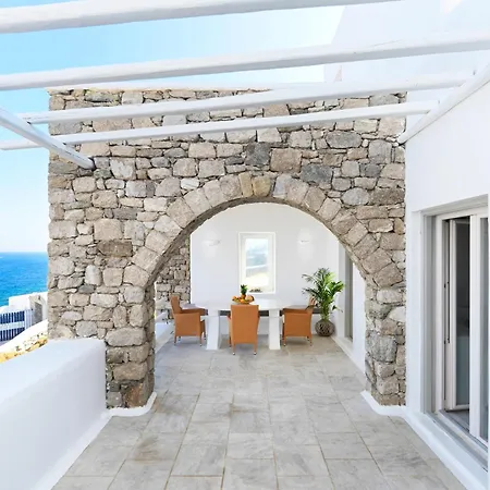 New!! The Mykonian Sunset - 10min From Town Villa Agios Ioannis Diakoftis