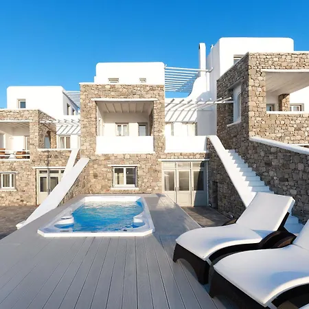 New!! The Mykonian Sunset - 10min From Town Βίλα