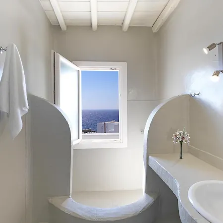 Villa The Mykonian Sunset - 10min From Town Agios Ioannis Diakoftis