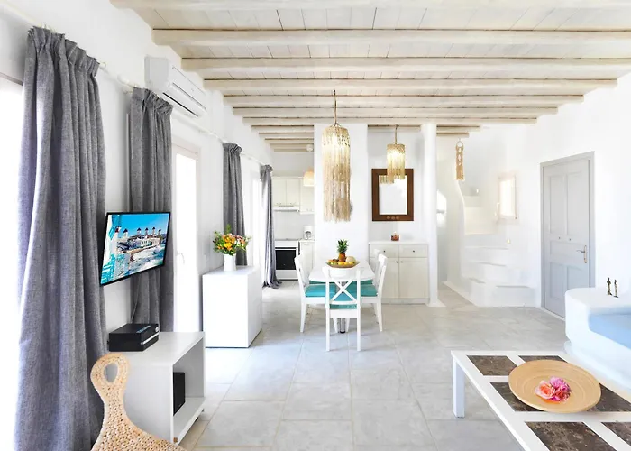 New!! The Mykonian Sunset - 10min From Town Βίλα *