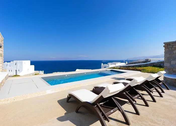 Βίλα New!! The Mykonian Sunset - 10min From Town Agios Ioannis Diakoftis