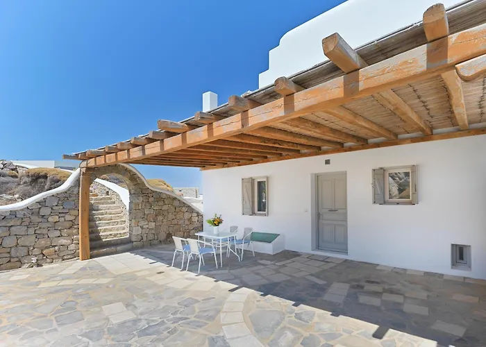 New!! The Mykonian Sunset - 10min From Town Βίλα