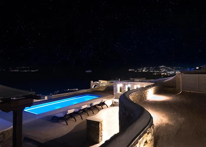 Βίλα New!! The Mykonian Sunset - 10min From Town