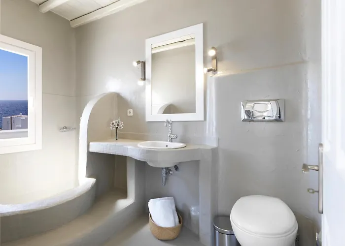 别墅 The Mykonian Sunset - 10min From Town Agios Ioannis Diakoftis