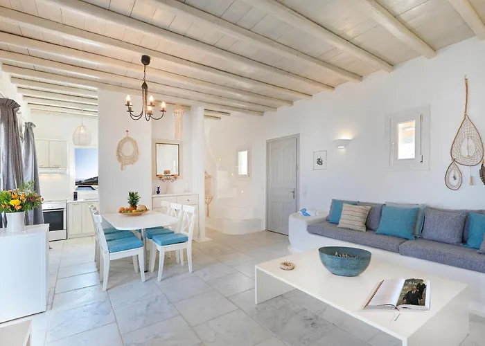 New!! The Mykonian Sunset - 10min From Town Βίλα *