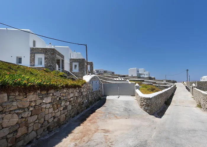 Βίλα New!! The Mykonian Sunset - 10min From Town *