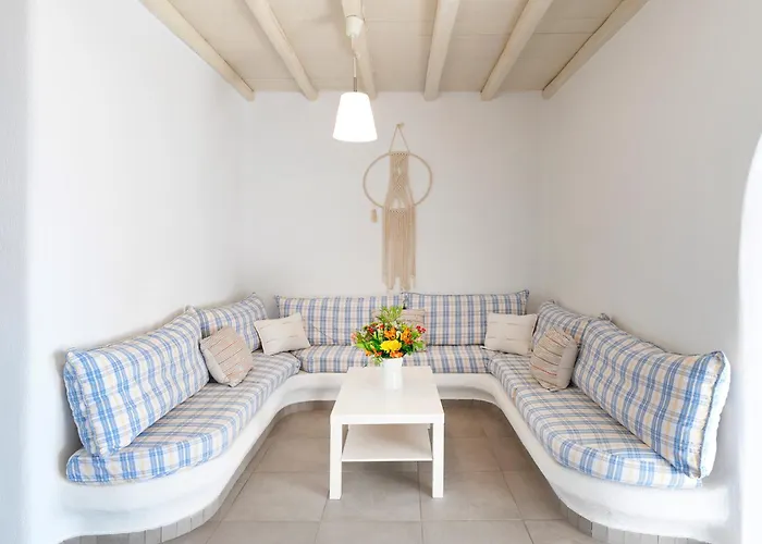 New!! The Mykonian Sunset - 10min From Town Βίλα Agios Ioannis Diakoftis