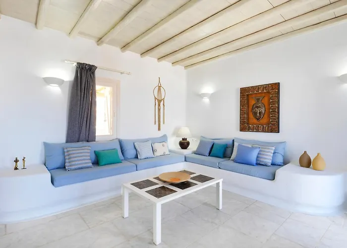 New!! The Mykonian Sunset - 10min From Town Βίλα